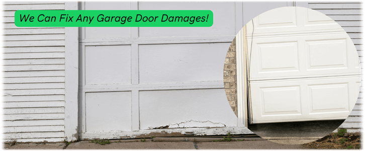 Garage Door Off-Track in Fort Worth, TX